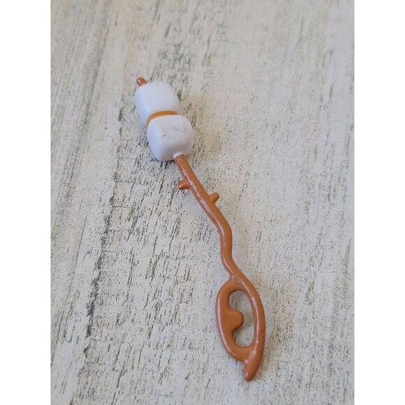 Marshmallow stick s'more doll accessory prop toy figure - Picture 4 of 5
